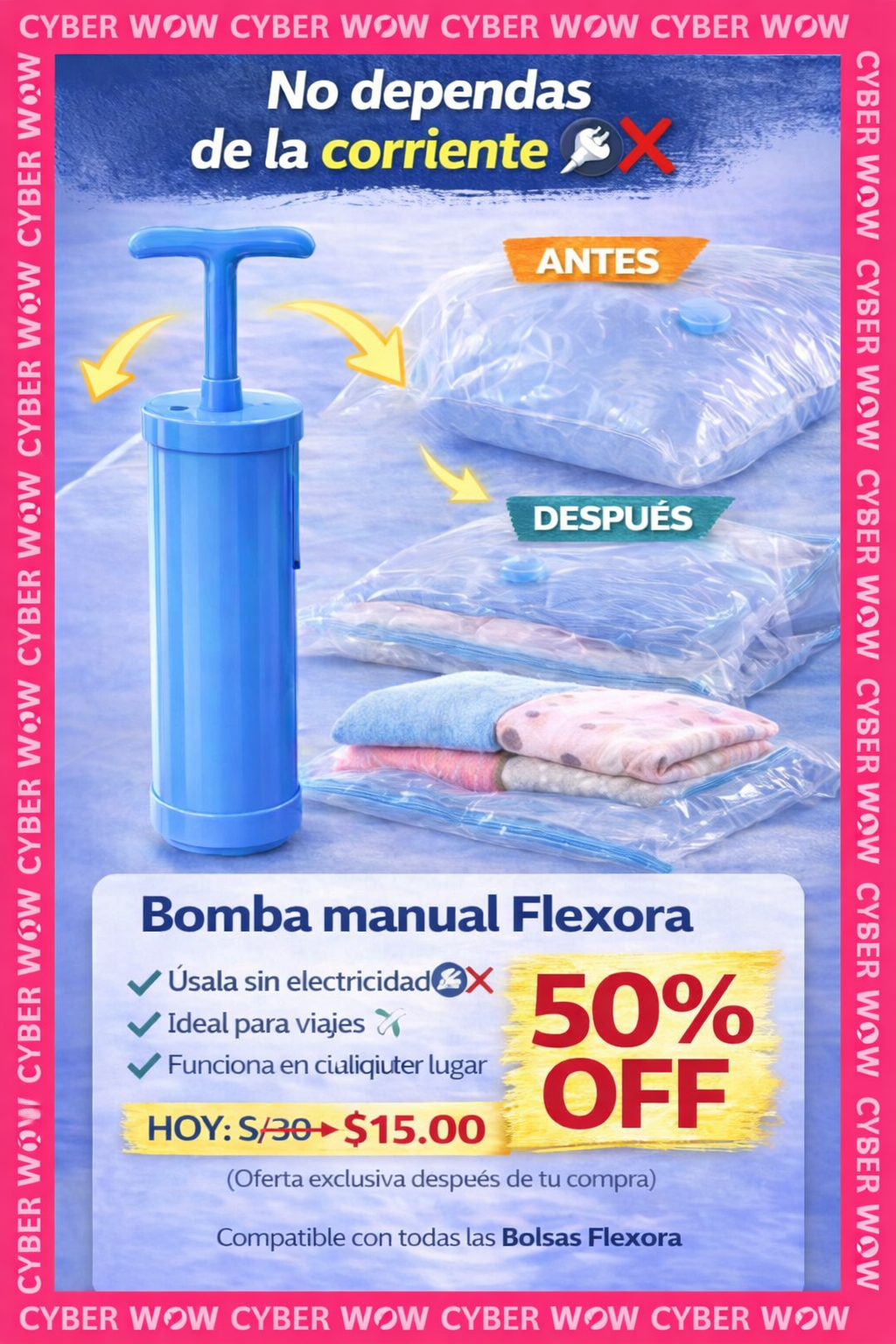 Bomba Manual Flexora