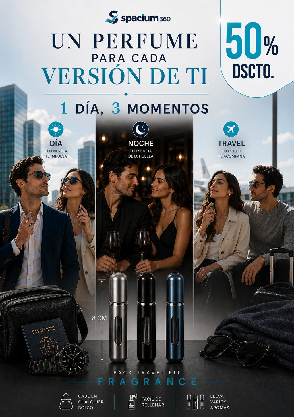 Atomizador de Viaje Premium